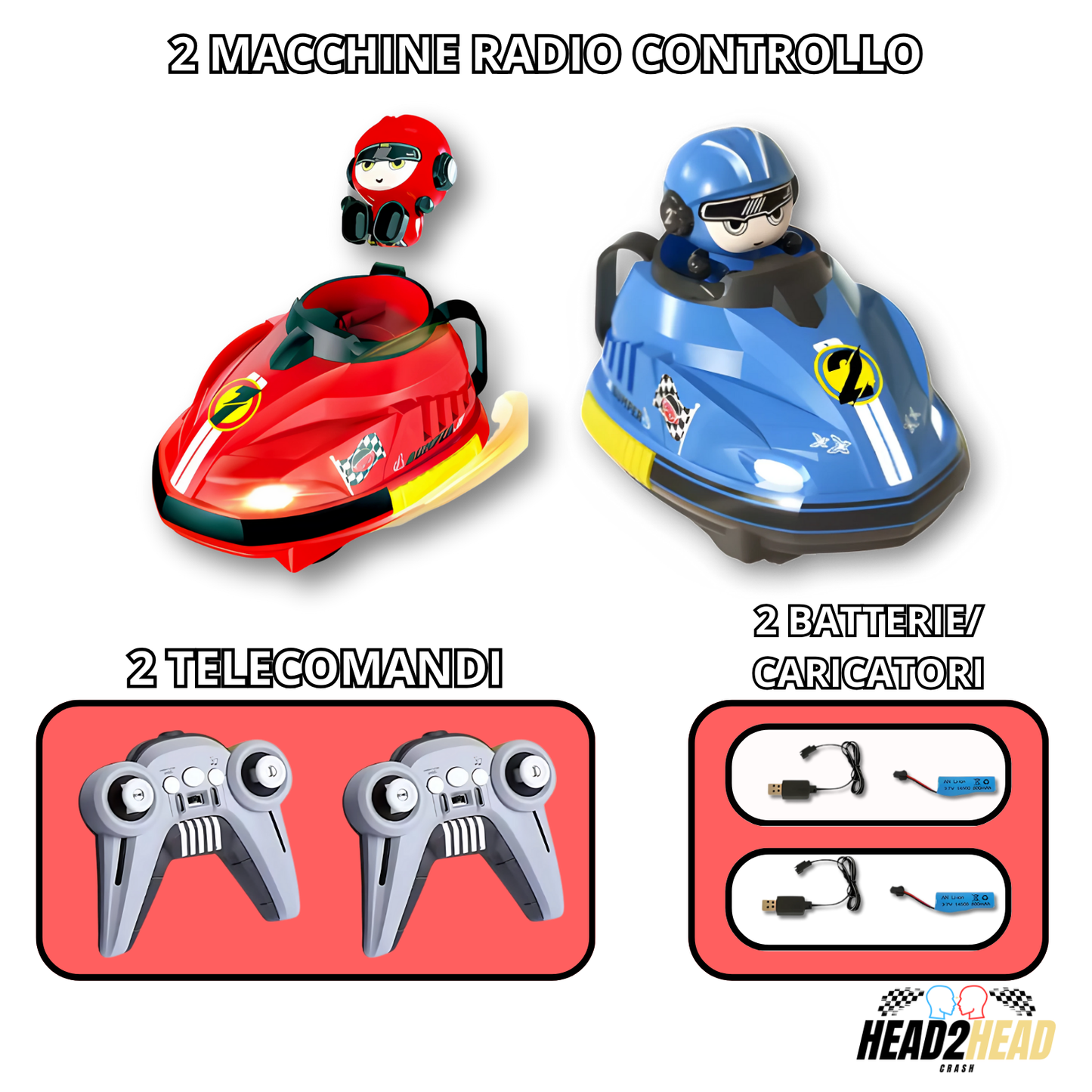 Macchine di Scontro a Radio Controllo